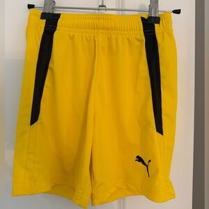 Puma Yellow Boys Shorts Size S/M 9-10